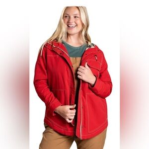 Toad & Co. Forester Pass Parka Red Medium